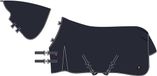Imperial Riding Outdoor Deken Basic-Donkerblauw-400 gr.-115