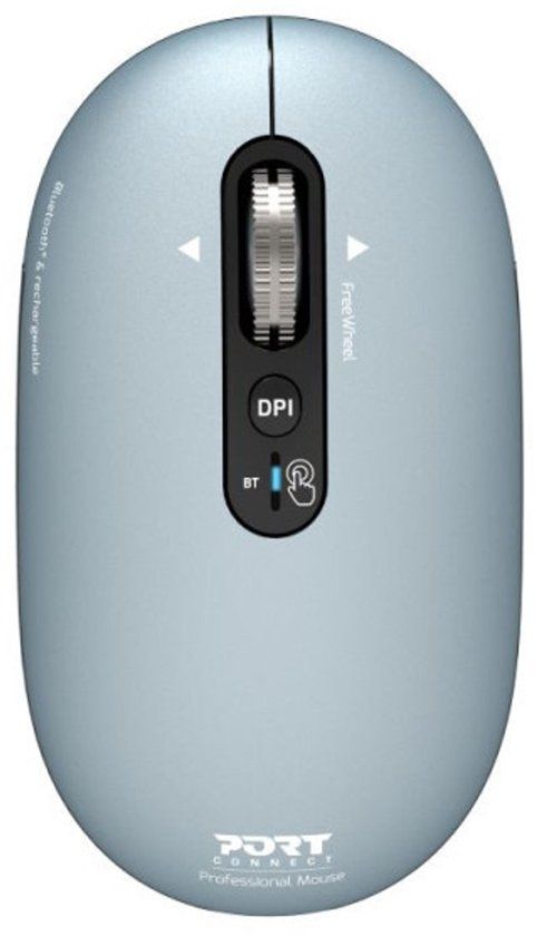 Port Designs 910500 PURE COLOR Muis Blauw