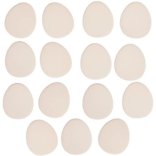 Baker Ross Eivormige Keramische Schilderstenen - Set van 15