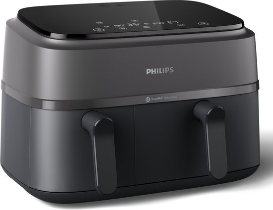 Philips 3000 series NA350/00 Airfryer met twee manden uit de 3000-serie