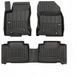 FROGUM PROLINE Tapis de sol - Convient pour LEXUS NX I (2014-2021) - 3 pièces - Caoutchouc TPE - Noir
