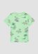 s.Oliver - Katoenen T-shirt met print all-over - lichtgroen