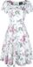 H&R London Lenja Swing Dress Dames Midi-jurk