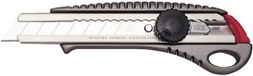 NT Cutter L-550GP breekmes, aluminium behuizing, 18 mm, antraciet