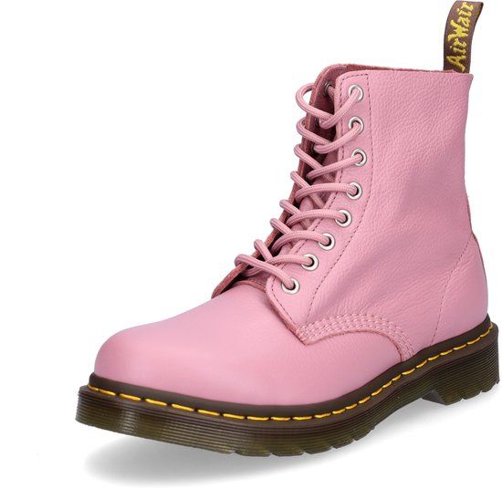 Dr. Martens dames veterlaars dusty rose