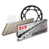Kettingset DID Kettingset staal 520ZVM-X eindeloos voor Gas EC 125 cc bj. 2000-2014