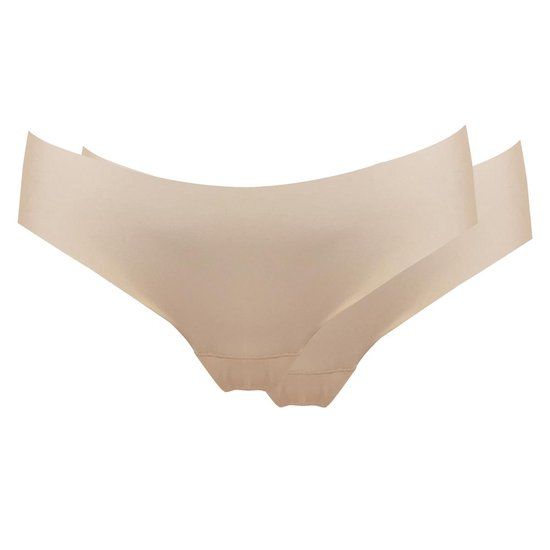 MAGIC Bodyfashion Dream Invisibles Thong 2-Pack - Latte - XL
