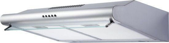 Exquisit UBH20MIINOX - Onderbouw Afzuigkap - 60cm - RVS