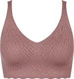 Sloggi ZERO Feel Bliss Bralette Dames Beha - Cacao - Maat L