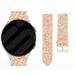 Strap-it Withings Bracelet cuir brillante ScanWatch Nova (rose or)
