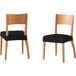 ECOMMERC3 2 elastische en extra zachte stoelhoezen, zwart, 2 verstelbare stoelhoezen, 100% Made in Spain