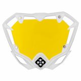 Pride Racing Plaat Air Pro Geel/Wit Nylon