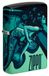 Zippo Stormaansteker, Mermaid Zippo, 540°, kleurenafbeelding, navulbaar, herbruikbaar, windbestendig design, cadeaudoos, gemaakt in de VS