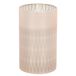 Home and Styling bougie LED de luxe - en verre - blanc chaud - D7,5 x H12,5 cm