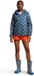 Regatta Orla Summer PckIt Dames Jas Navy Tall Flowers Polyester Waterdicht