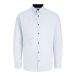 Jack & Jones Lester shirt imprimé coupe slim - popeline - blanc (bright white)