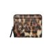 Marc Jacobs The Mini Compact bruin leren portemonnee