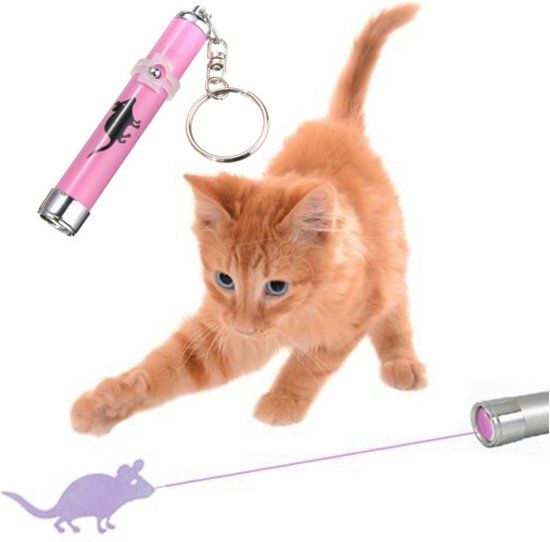 Silo Laser Muis Voor De Kat / Kattenspeelgoed Laserlampje / LED Laser Pointer light Pen For Cat