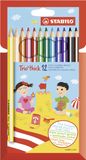 Stabilo Trio - 12 stuks - Multi