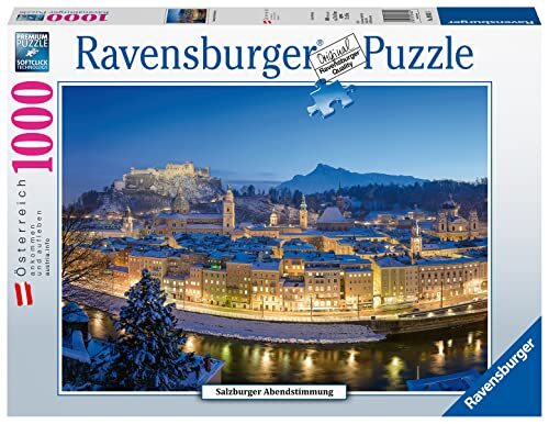 RAVENSBURGER PUZZLE 89362 89362-Salzburger avondstemming, 1000 stukjes puzzel voor volwassenen en kinderen vanaf 14 jaar