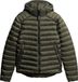 Superdry HOODED FUJI SPORT PADDED JKT Heren Jas Groen - Maat XL