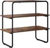 vidaXL Consoletafel Gerookt eiken 60 x 41 x 75 cm Bewerkt hout