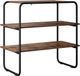 vidaXL Consoletafel Gerookt eiken 60 x 41 x 75 cm Bewerkt hout
