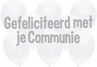 Merkloos / Sans marque Haza-Witbaard Communie kroonschild