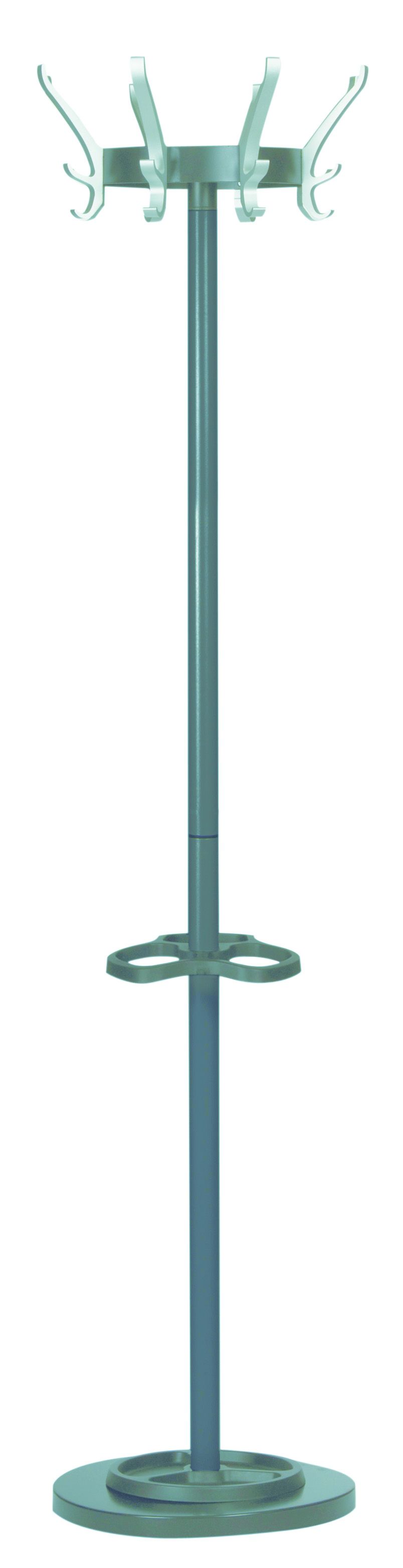 Unilux Cypres Kapstok - Aluminium - Staande kapstok - Grijs