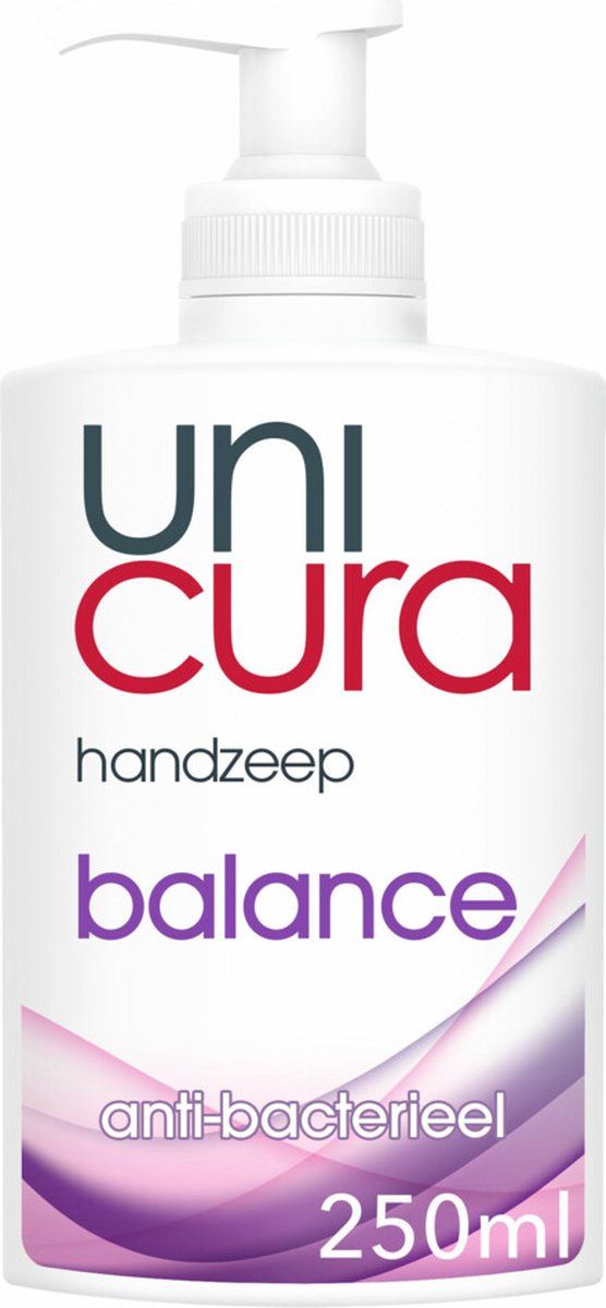 Unicura Vloeibare Handzeep Anti Bacterieel Balans 250ml - 6 stuks