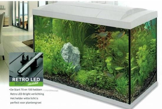 SuperFish Aquarium Start 70 Tropical - Wit - 70L