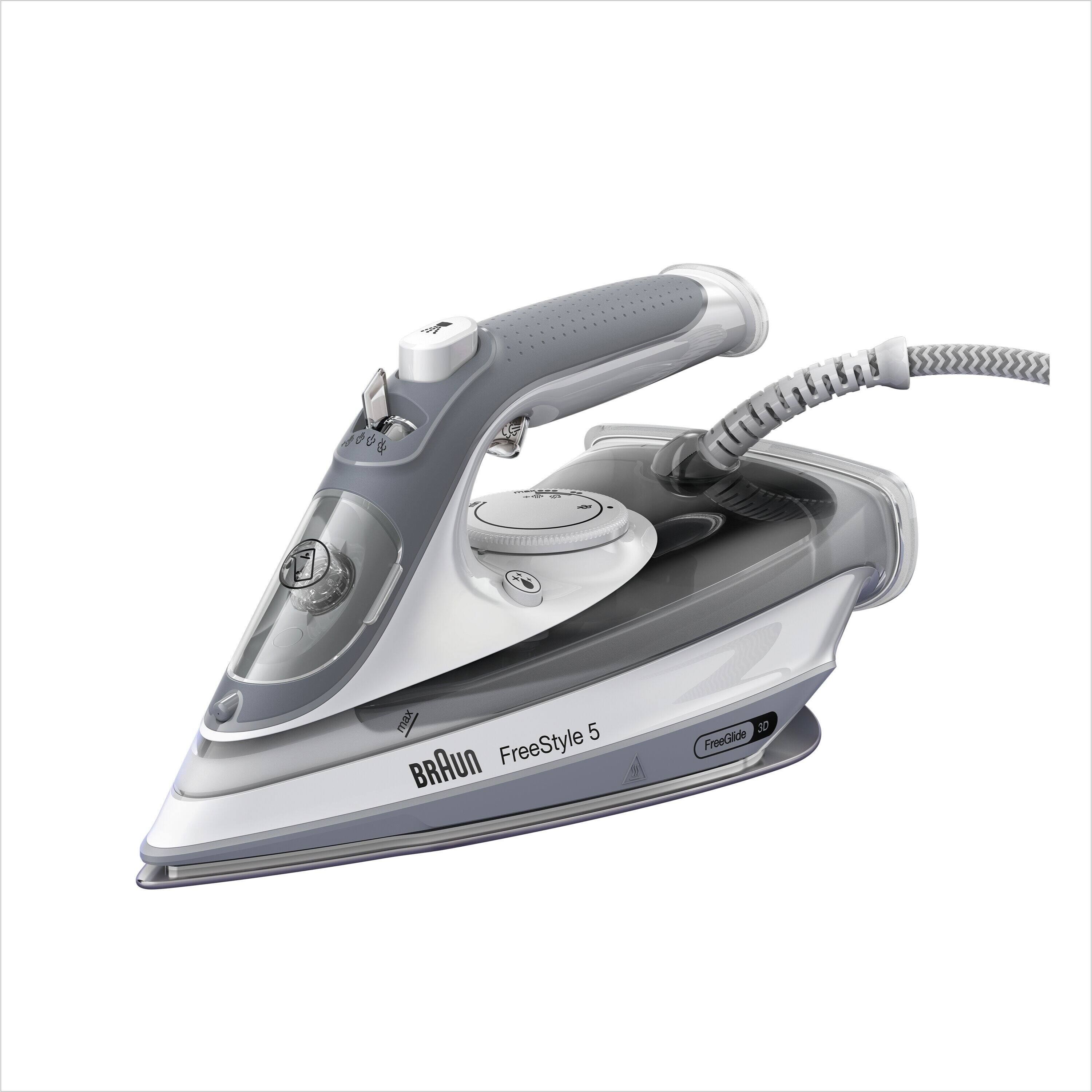 Braun TexStyle 5 SI 5078 GY - Stoomstrijkijzer - 2800W - Grijs/Wit