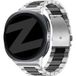 Bandz Classic Bracelet en Acier pour Samsung Galaxy Watch 8 Classic (Argent/Noir)