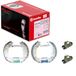 BREMBO Bremsbackensatz K23045