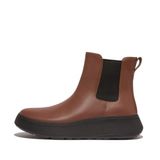 FitFlop F-Mode Leather Flatform Chelsea Boots BRUIN - Maat 37