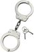 Mil-Tec Uniseks - Double Lock handmanchetten, voor volwassenen, zilver, eenheidsmaat