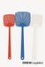 Set de 3 tapettes à mouches - plastique - 45 cm - mélange de couleurs - anti insectes