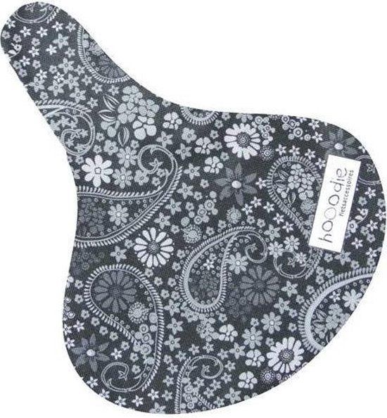 Hooodie Zadeldekje Blackish Pattern - Fietszadelhoes