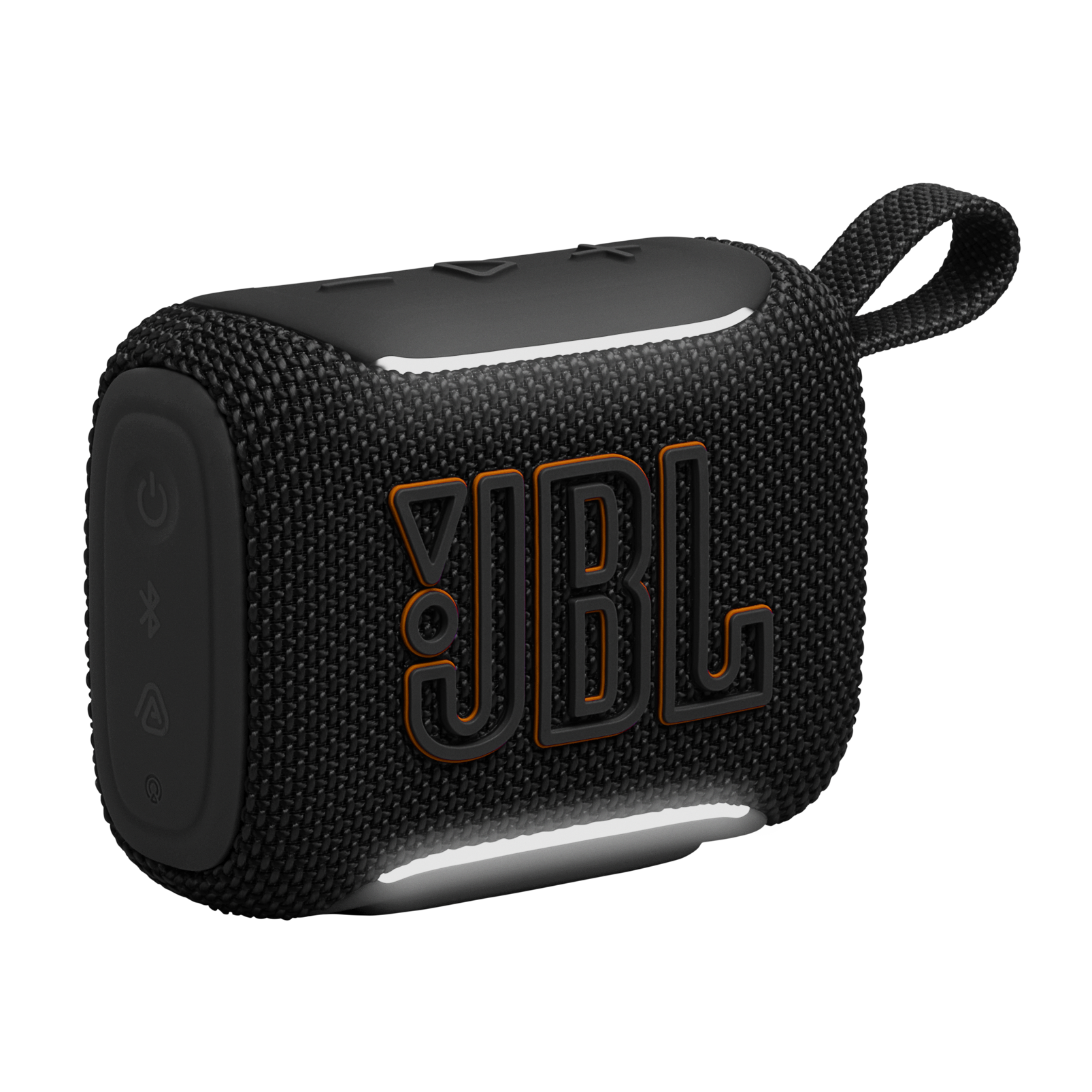 JBL GO 5 - Compact Portable Speaker, IP68, Auracast, Edge lighting UI, Air Touch stereo pair - Black