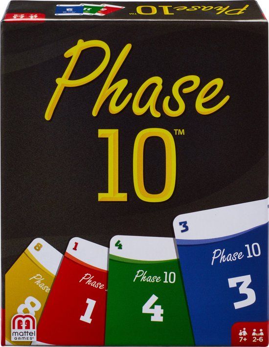 Mattel Games Phase 10 - Bordspel - Duits - 7+ jaar