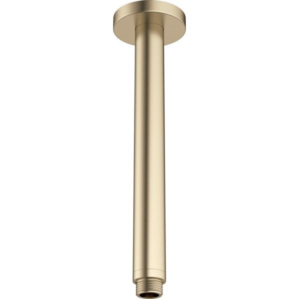 Crosswater MPRO plafondarm 200mm geborsteld messing (goud) PRO689F