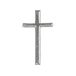 RAYHER HOBBY Rayher 3120922 Wasmotief Kruis, Zilver, 4 cm