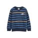 s.Oliver gestreepte sweater - donkerblauw/blauw/beige