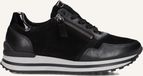 Gabor 528 Sneakers Dames Zwart Suède Plateau Ritssluiting Maat 38,5