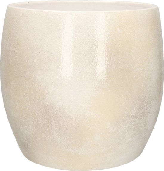 Mica Decorations Lester Bloempot - H26 x Ø28 cm - Lichtgrijs