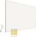 Wiltec chauffage infrarouge, 520 watt, chauffage économe en énergie, montage mural, chauffage électrique, panneau chauffant, chauffage infrarouge