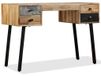 Maison Exclusive - Bureau, en teck recyclé, bois massif, 110 x 50 x 76 cm