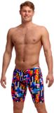 Funky Trunks Zwemjammer Training Putty Rules Blauw Veelkleurig Unisex