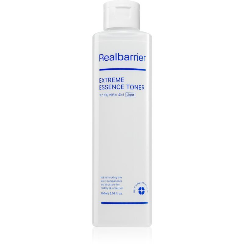 Real Barrier Extreme Essence Toner Light 6.76 Fl Oz with Hyaluronic Acid and Panthenol (200 ml)
