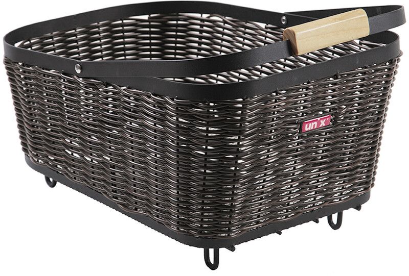Unix Baldo Rear Wheel Basket Universal - Black/Brown